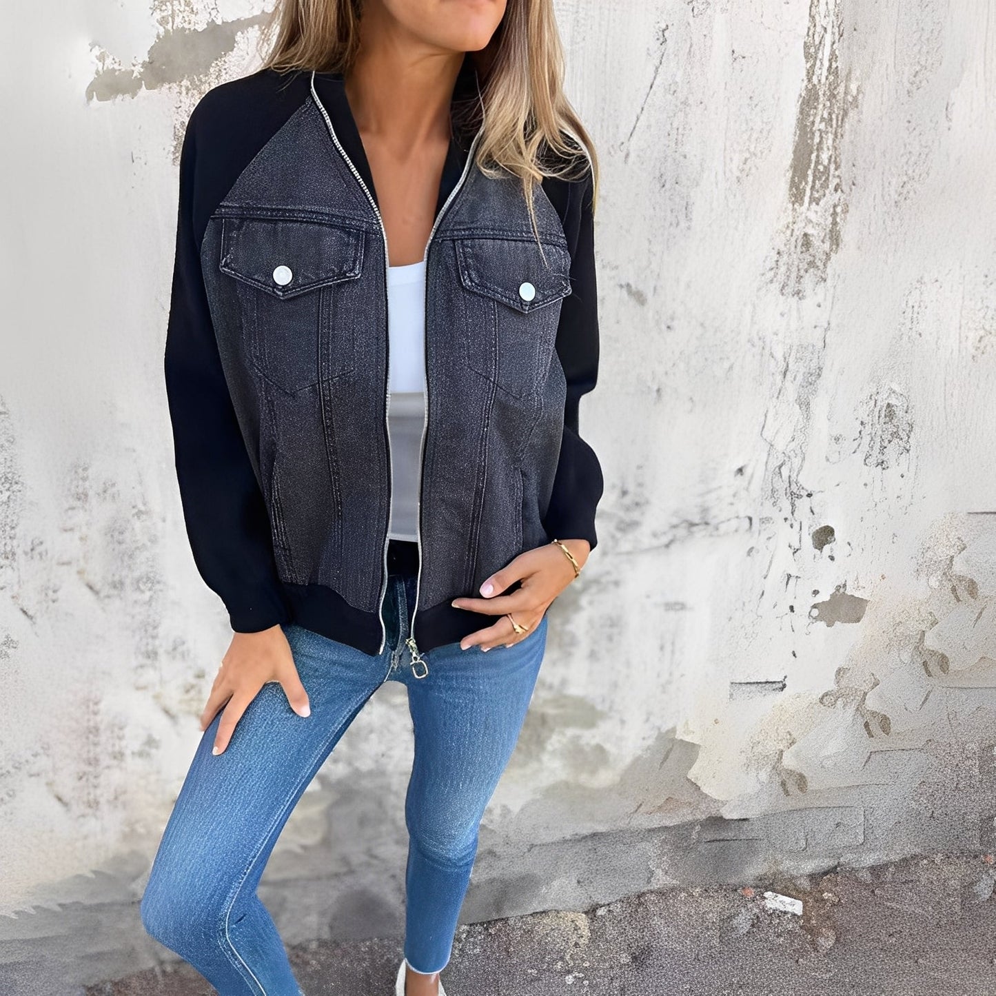 Melba - Stilvolle Damen-Jeansjacke