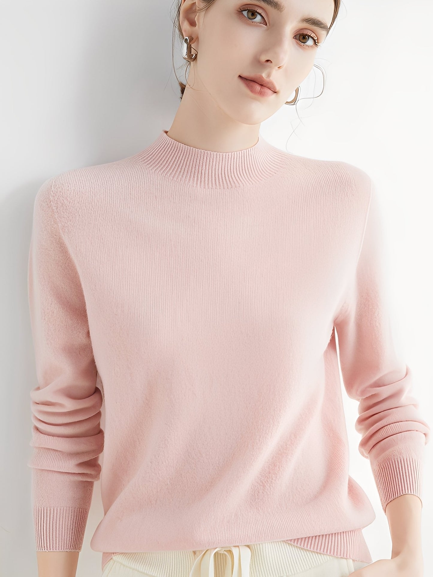Cindie - Warmer Kaschmir-Pullover für Damen