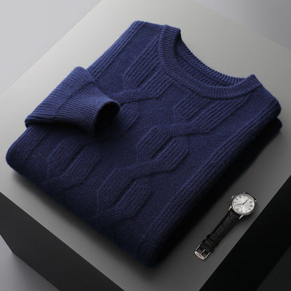 Dylan - Moderne, warme Wollpullover für Männer