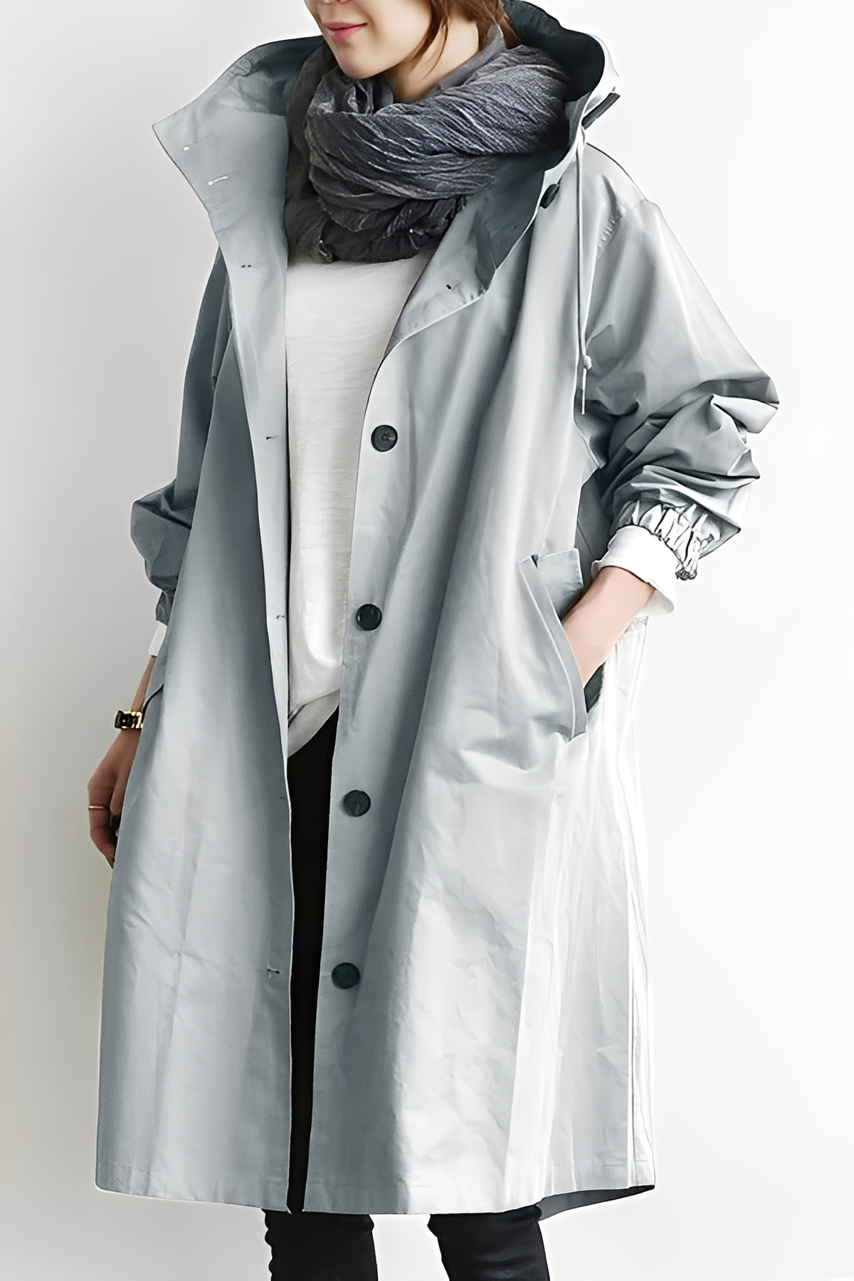 Evy - Dünner und eleganter Regenmantel für Frauen