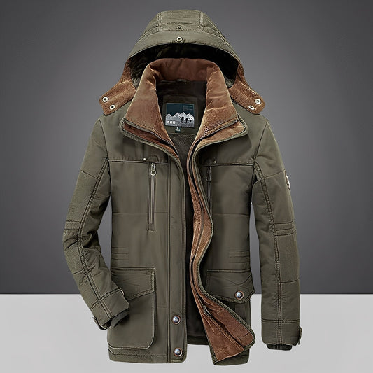 Nicholas - Herrenjacke mit warmem Fleece-Futter