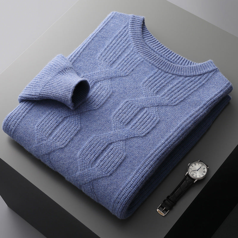 Dylan - Moderne, warme Wollpullover für Männer