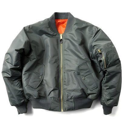 Norbert - Gefütterte Retro-Bomberjacke für Herren