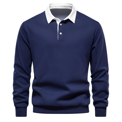Sonnie - Herren-Langarm-Poloshirt für Komfort