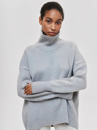 Marva - Eleganter Damenrollkragenpullover, der wärmt