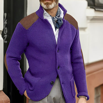 Caleb - Leichter, figurbetonter Herren-Strickpullover