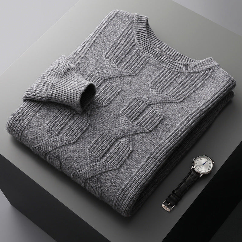 Dylan - Moderne, warme Wollpullover für Männer