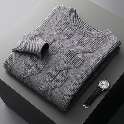 Dylan - Moderne, warme Wollpullover für Männer