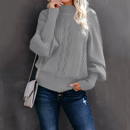 Jemima - Schicker, legerer Damen-Rollkragenpullover