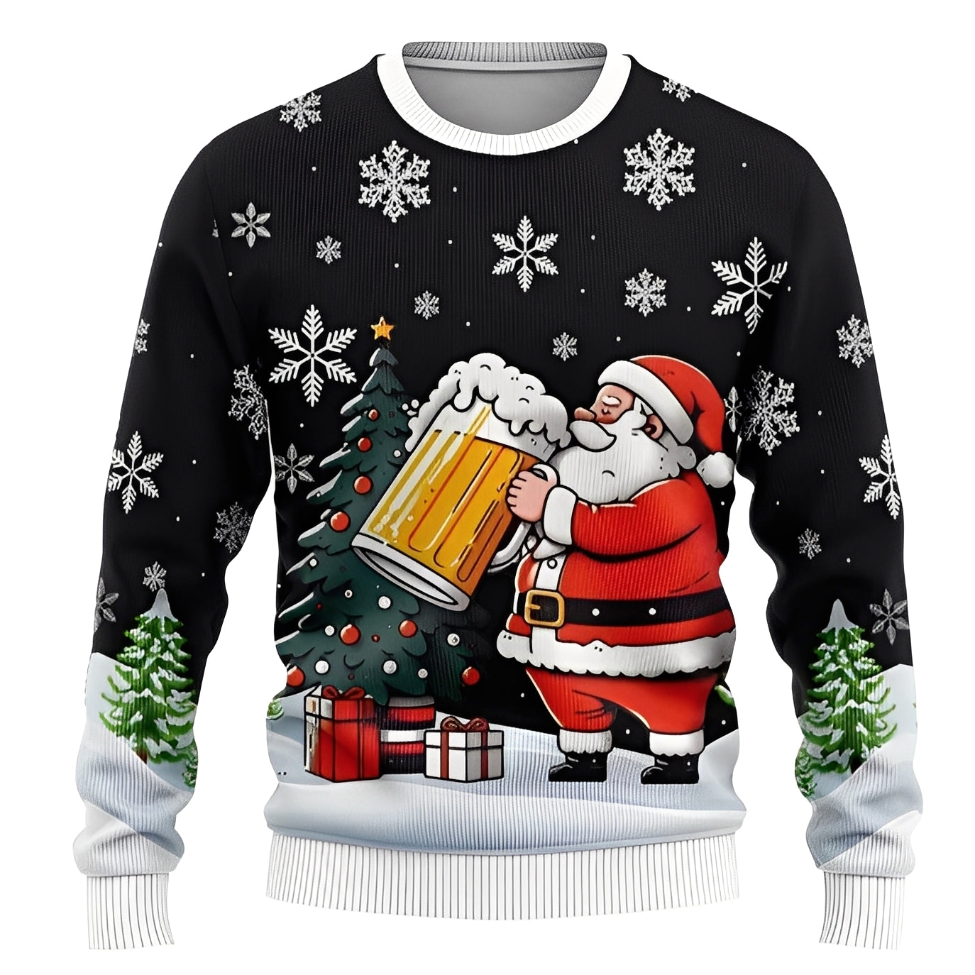 Foster - Unisex-Weihnachtspullover