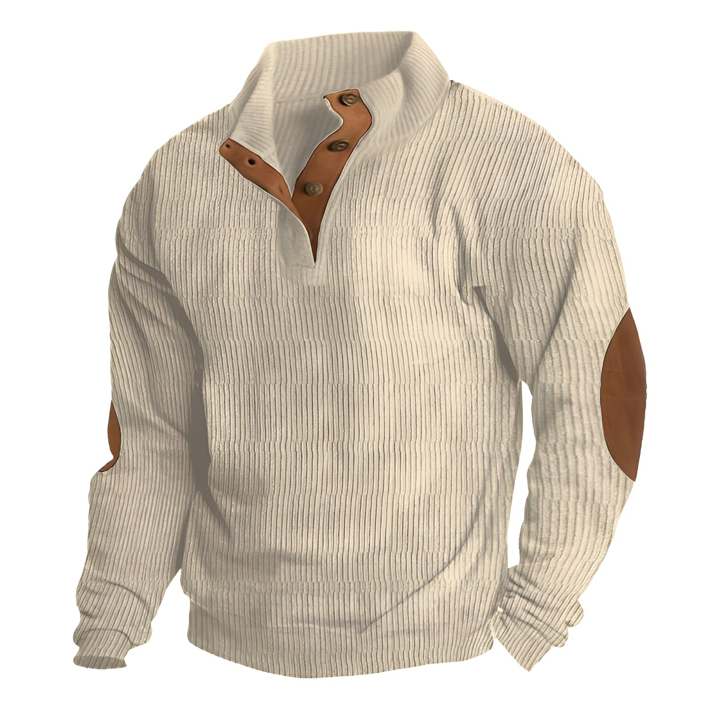 Clark - Komfortabler und lässiger Herren-Cordpullover