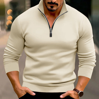 Billy - Stilvoller Herrenpullover mit Reißverschluss