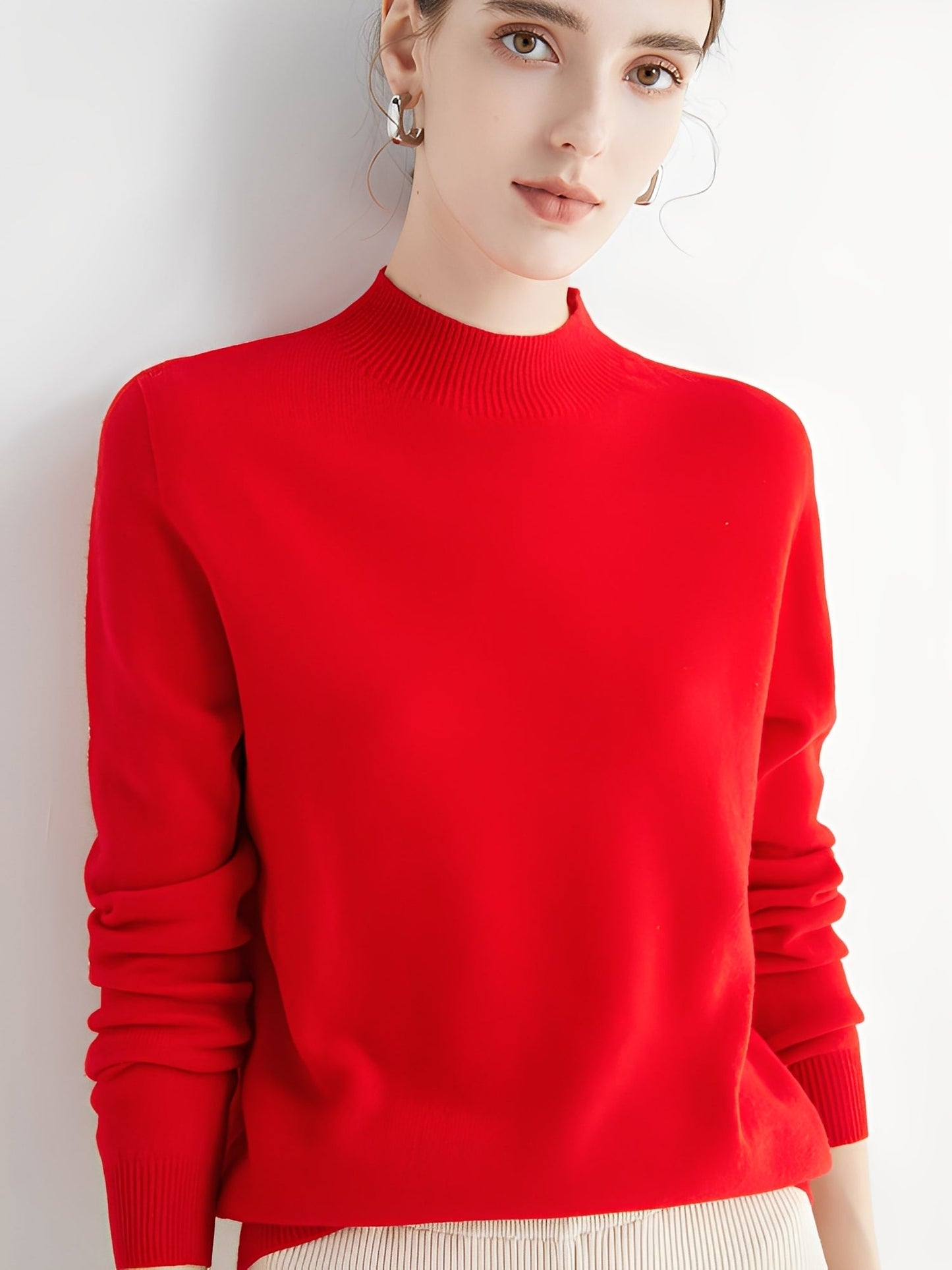 Cindie - Warmer Kaschmir-Pullover für Damen