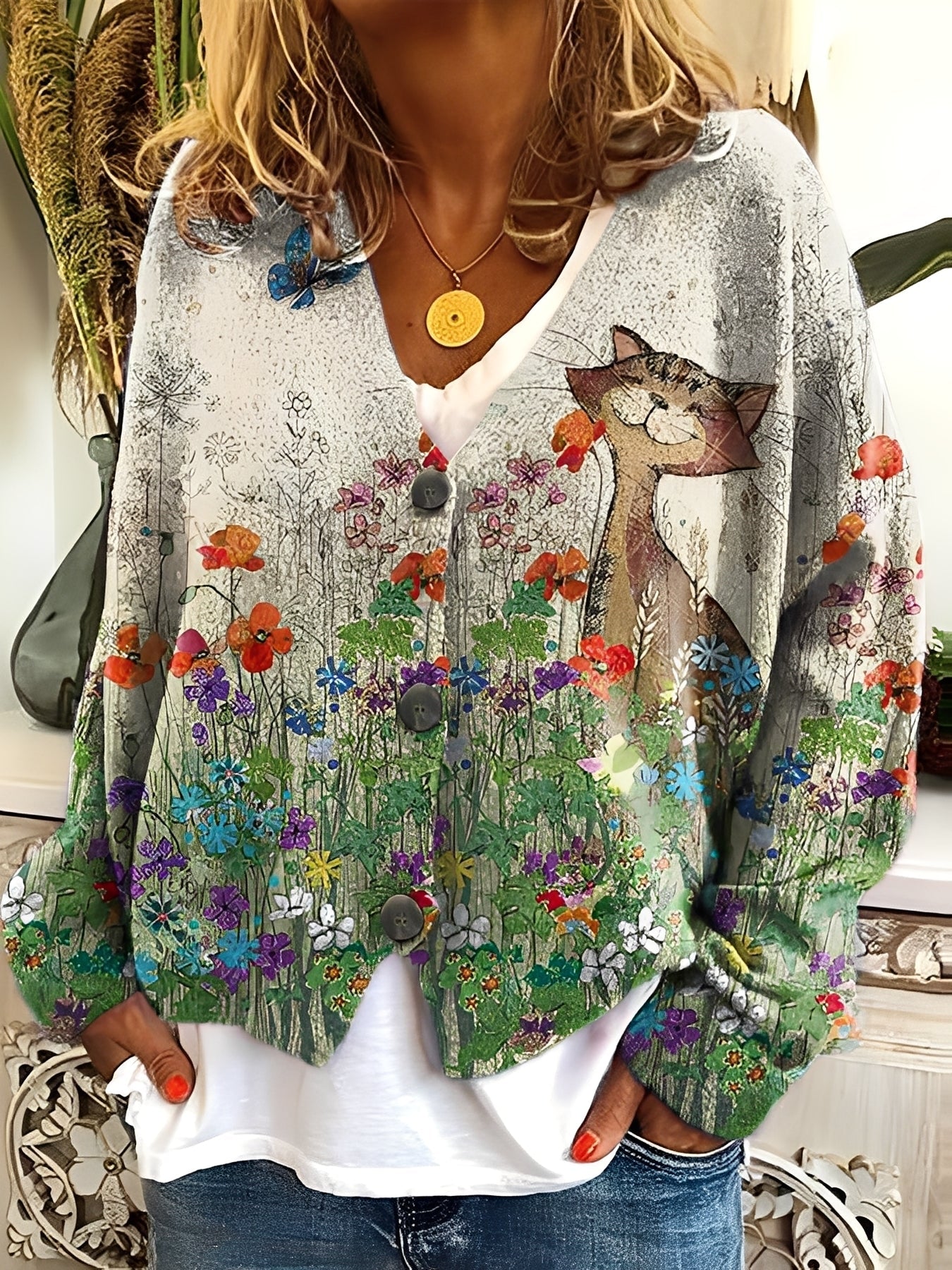 Daphné - Bequemer und farbiger Pullover für Frauen