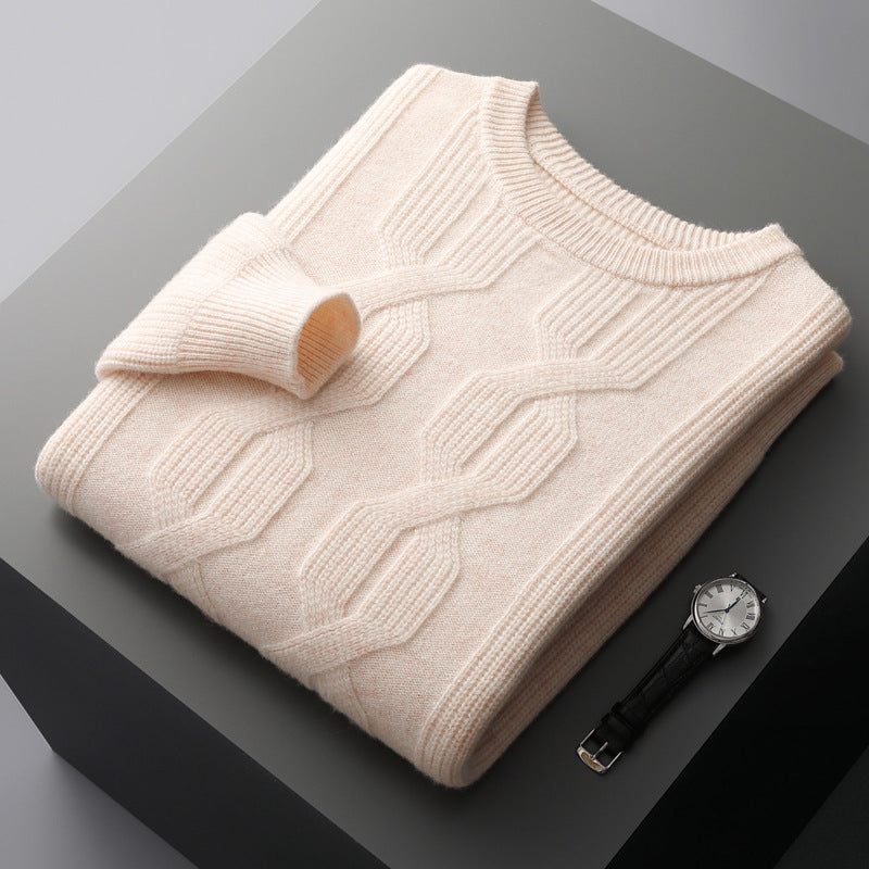 Dylan - Moderne, warme Wollpullover für Männer