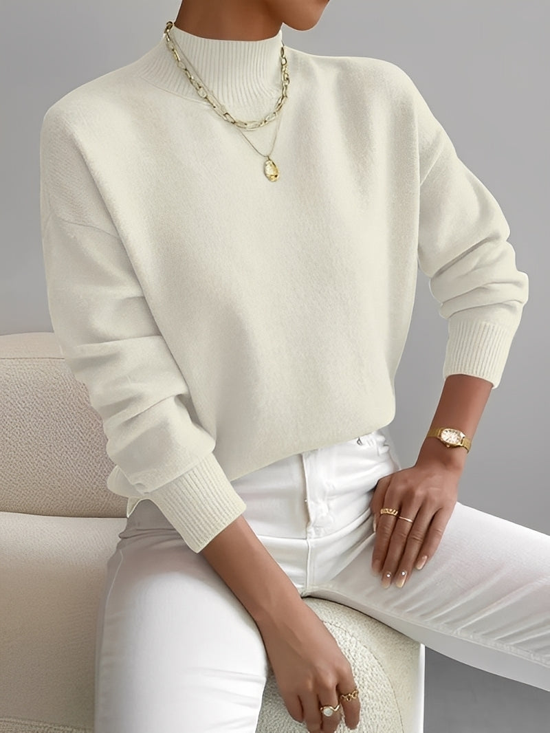 Nikkole - Damenpullover mit elegantem und legerem Strickdesign