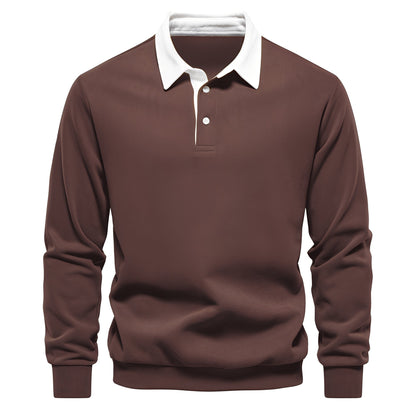 Sonnie - Herren-Langarm-Poloshirt für Komfort