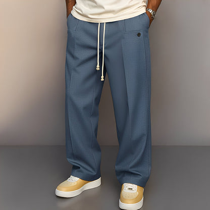 Kevin - Bequeme, lässige Hose mit weitem Bein für Herren