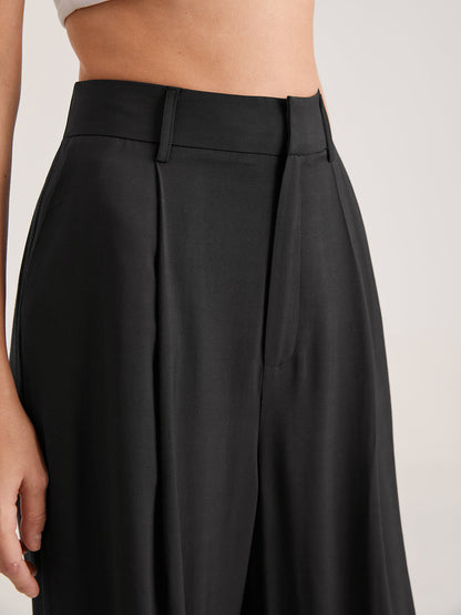 Nadia – Hochgeschnittene Faltenhose
