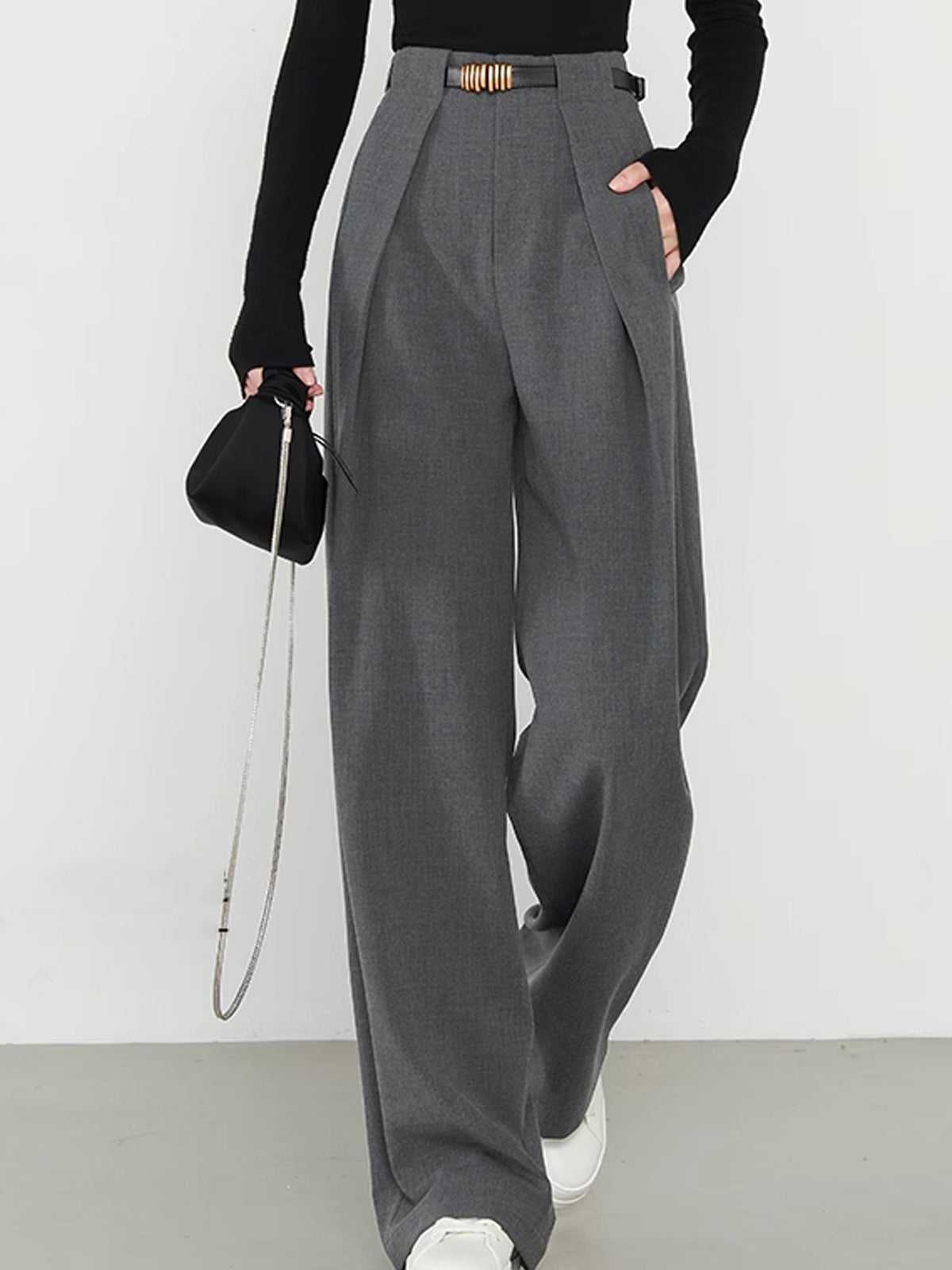 Lina – Hose mit geradem Schnitt und Taschen
