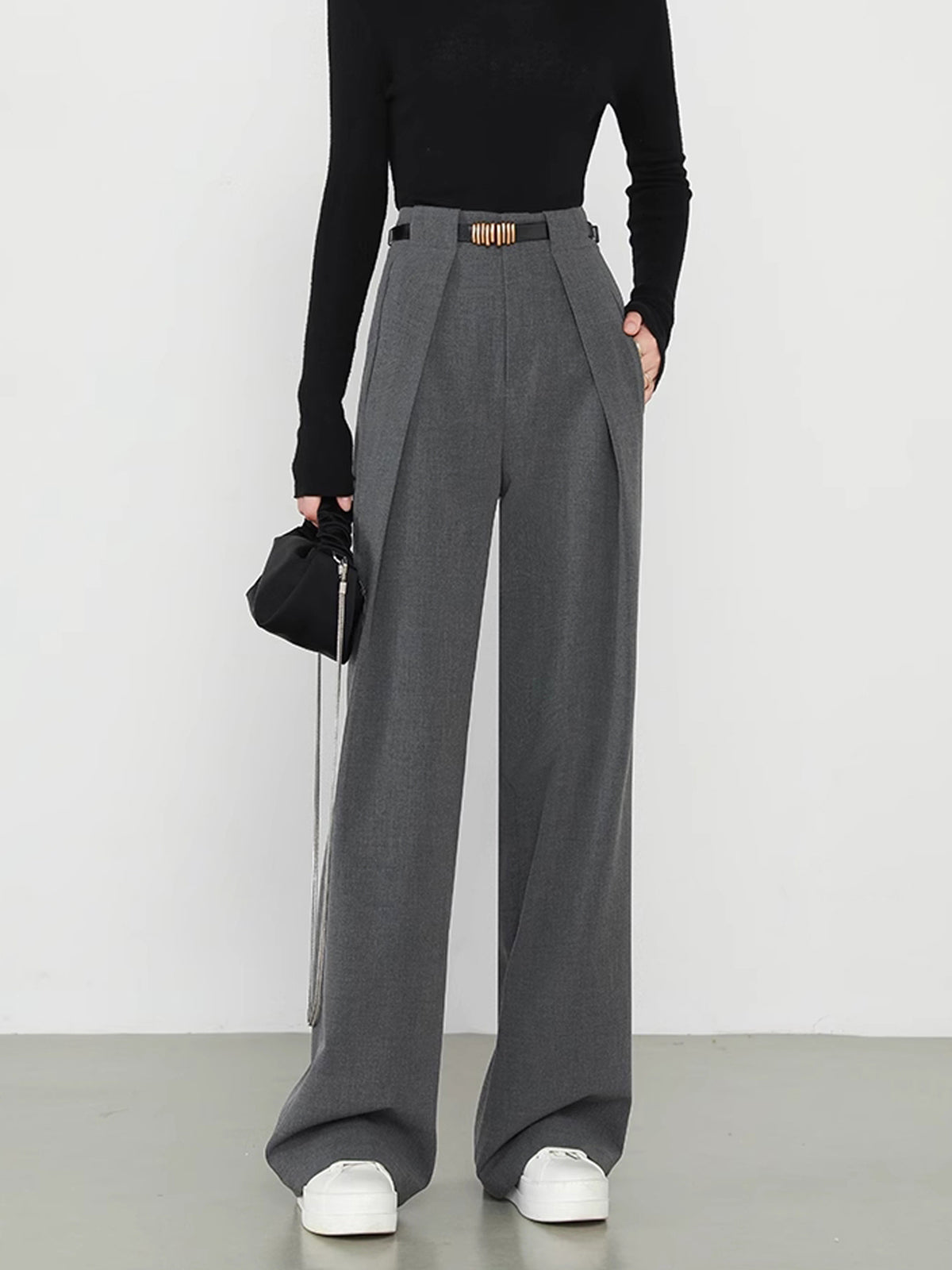 Lina – Hose mit geradem Schnitt und Taschen
