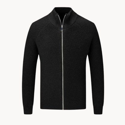 Sebastian – Pullover mit vollem Reißverschluss