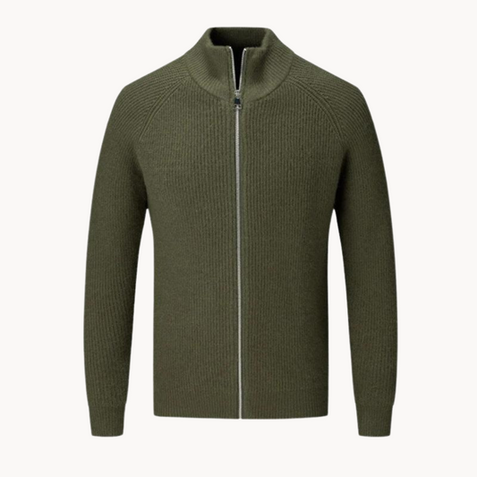 Sebastian – Pullover mit vollem Reißverschluss