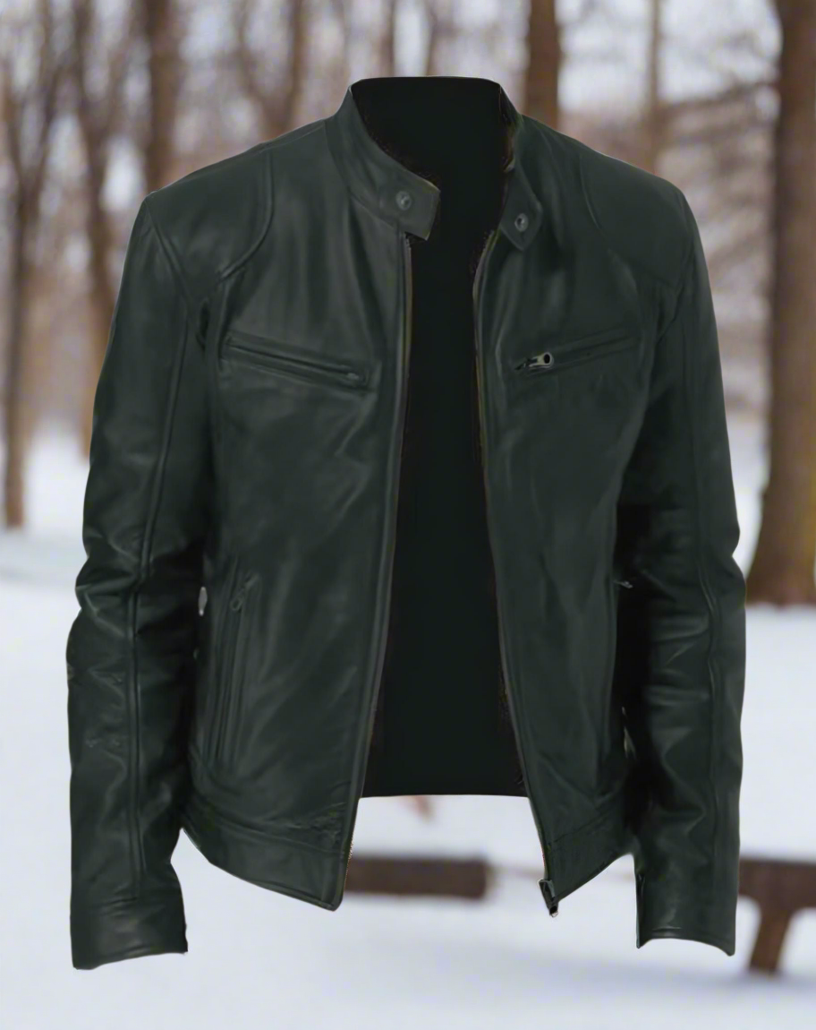 Henrik – Trendige Herren-Lederjacke