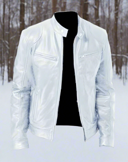 Henrik – Trendige Herren-Lederjacke