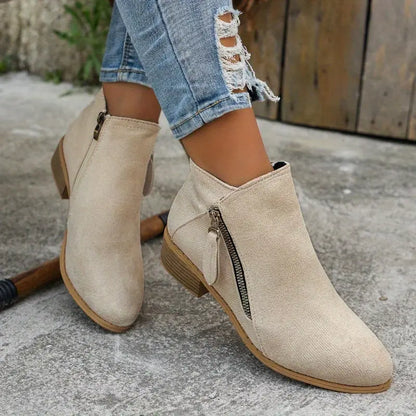 Klara – Reißverschluss Stiefel
