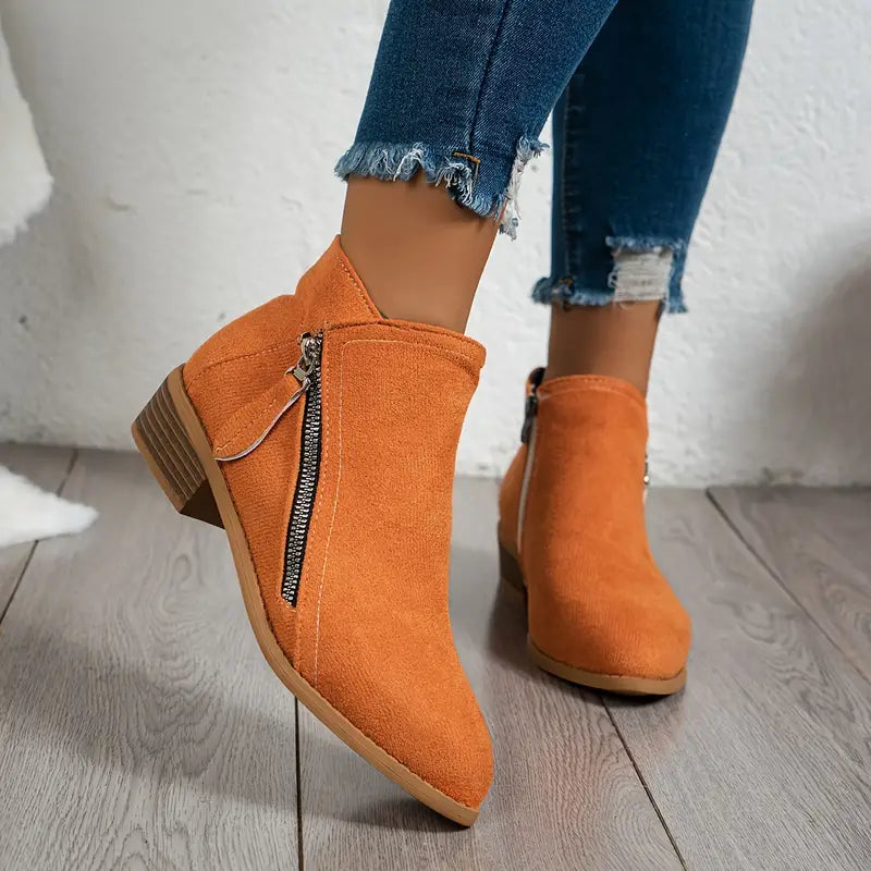Klara – Reißverschluss Stiefel