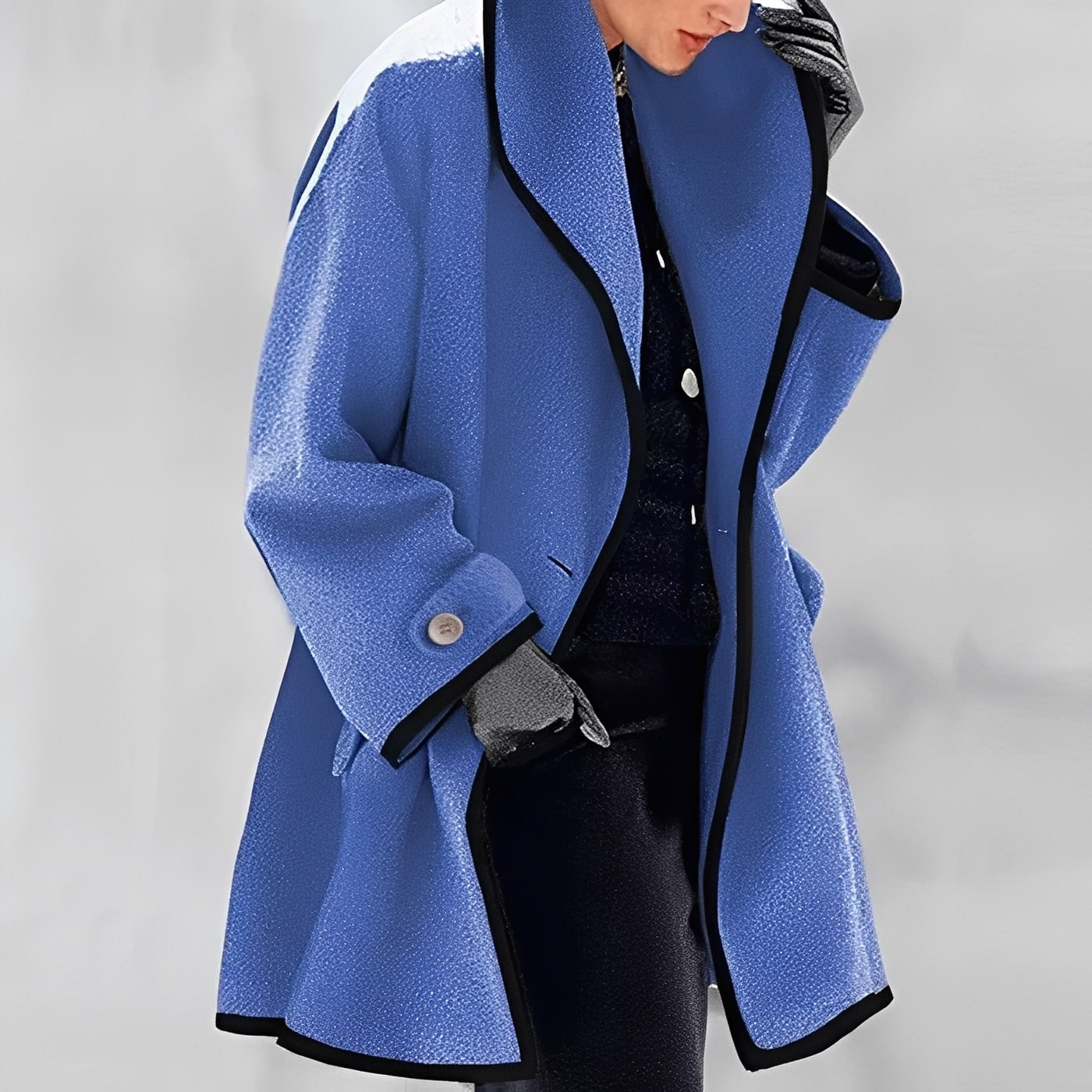 Jacky - Eleganter Wollmantel für Damen