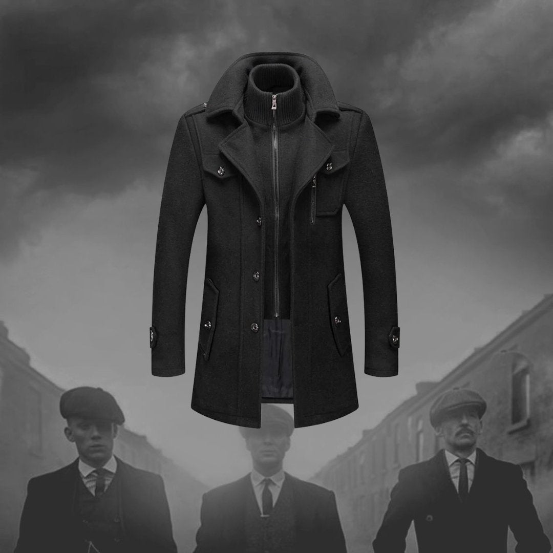 Enzo – Eleganter Doppelmantel