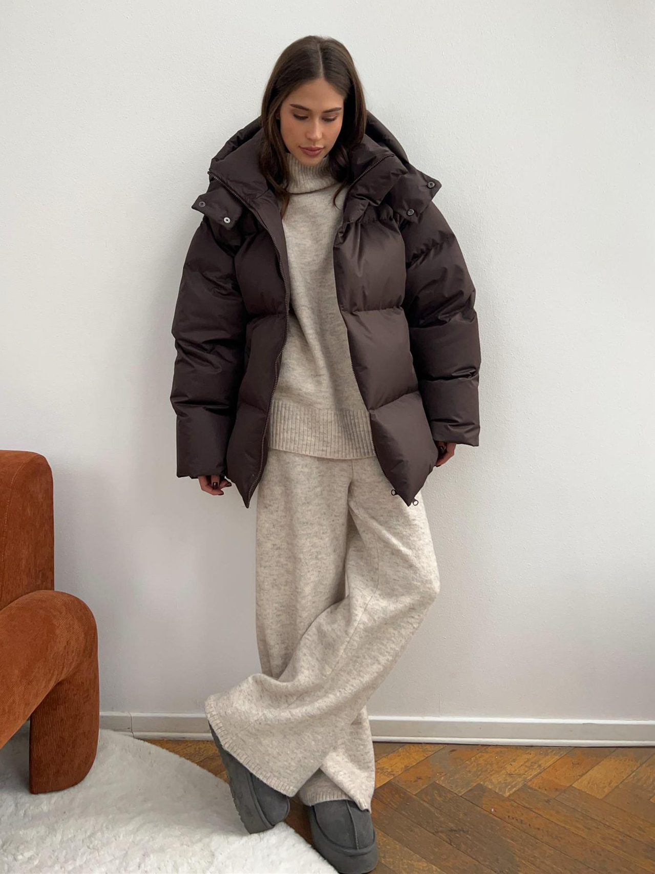 Natalia – Daunenjacke mit Kapuze