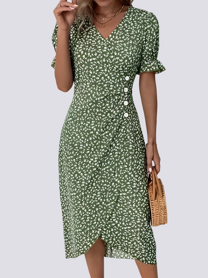 Fannie - Elegantes Kleid mit floralem Muster für Damen