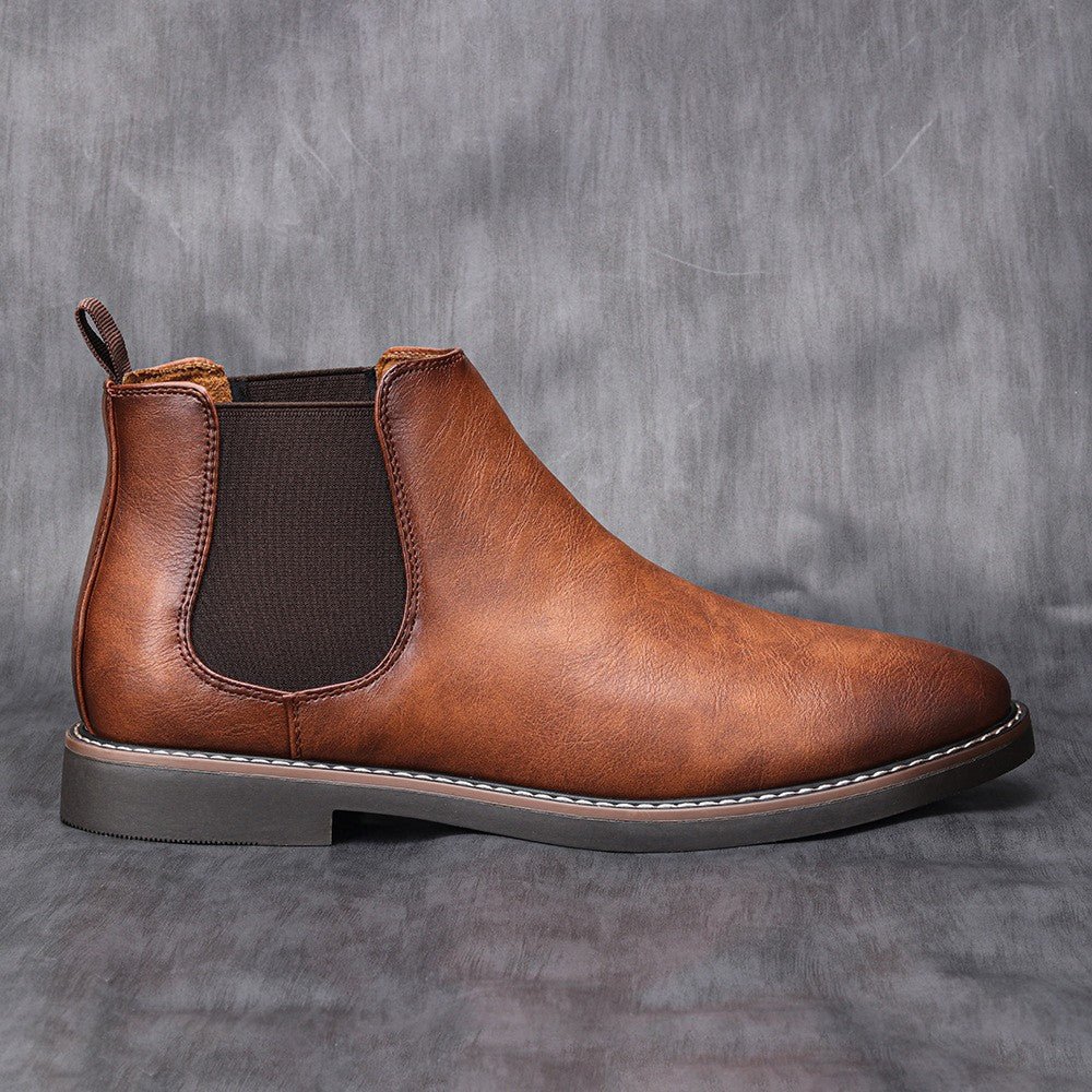 Jonas – Klassische Chelsea-Stiefel aus Leder