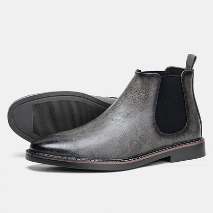 Jonas – Klassische Chelsea-Stiefel aus Leder