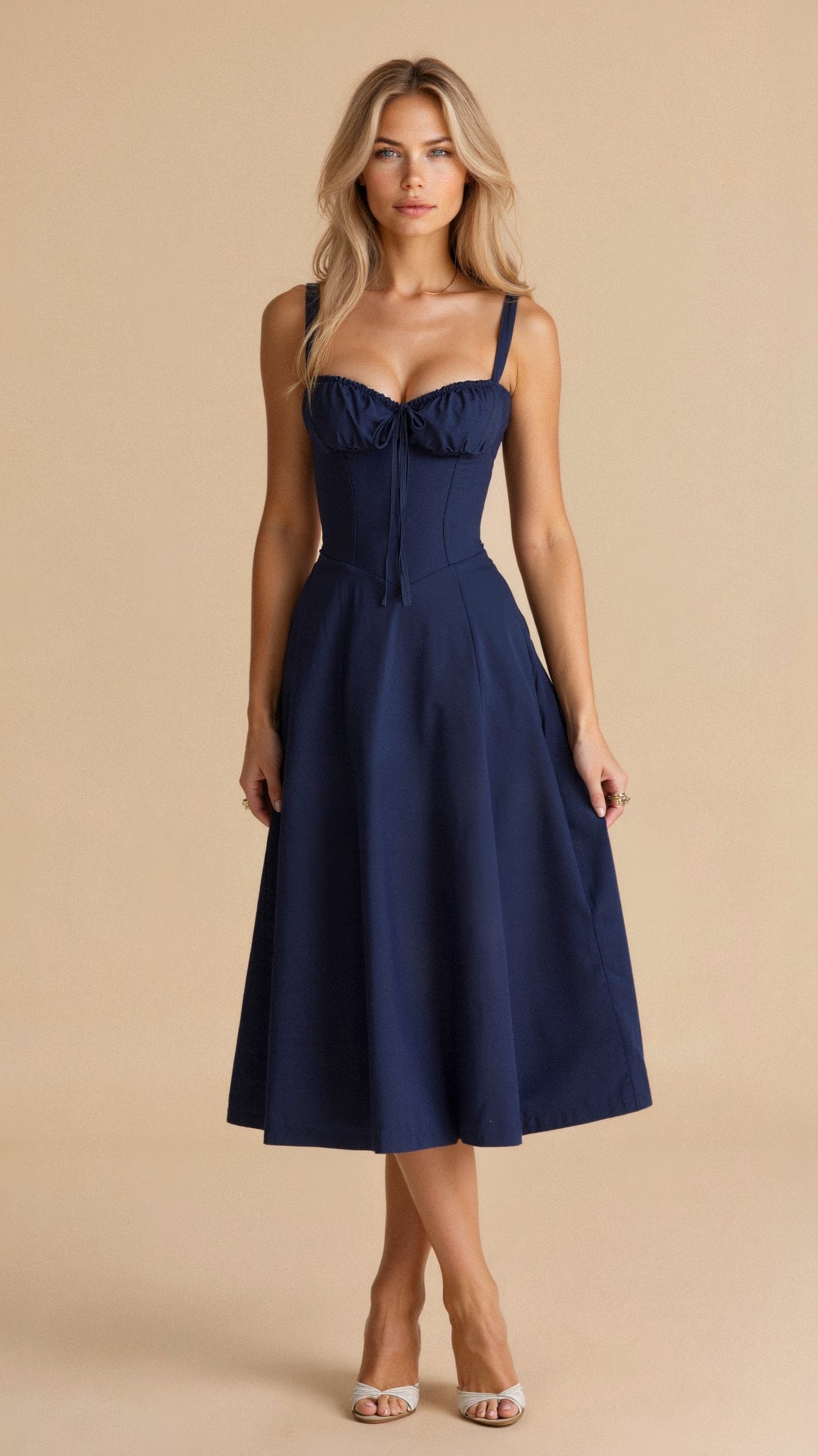 Liana – Korsett-Midikleid