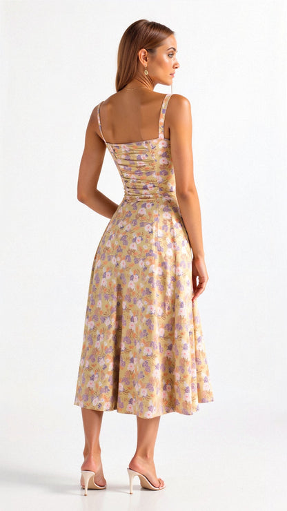 Liana – Korsett-Midikleid