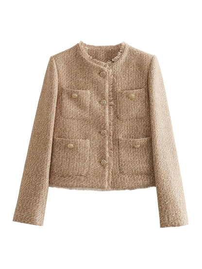Melinda – Klassischer Tweed-Blazer