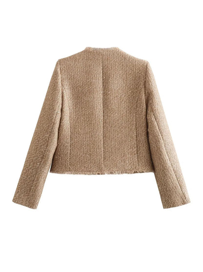 Melinda – Klassischer Tweed-Blazer
